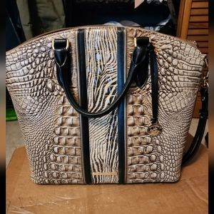 Large Duxbury Satchel and wallet. Biscuit Nakoma [ CROSS POSTED ]